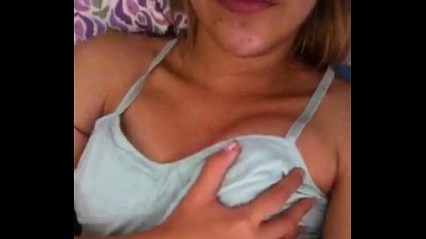 Playing With Tiny Tits standing nude