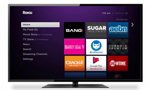 amy huggins clark recommends Porn Channels On Roku