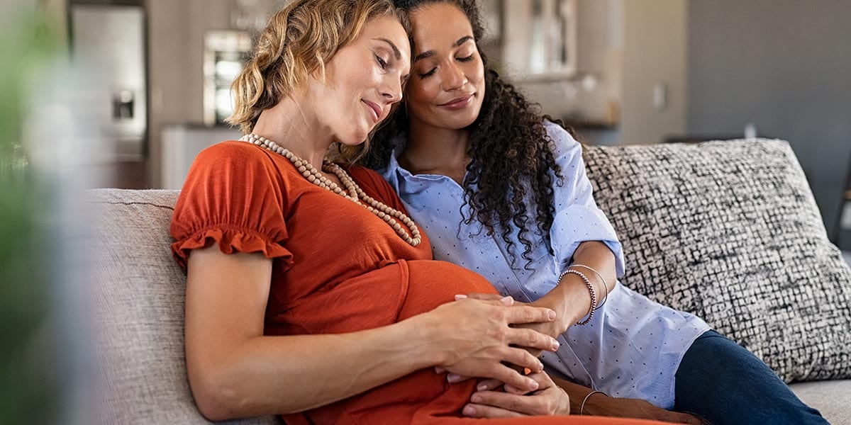 Best of Pregnant lesbian sex