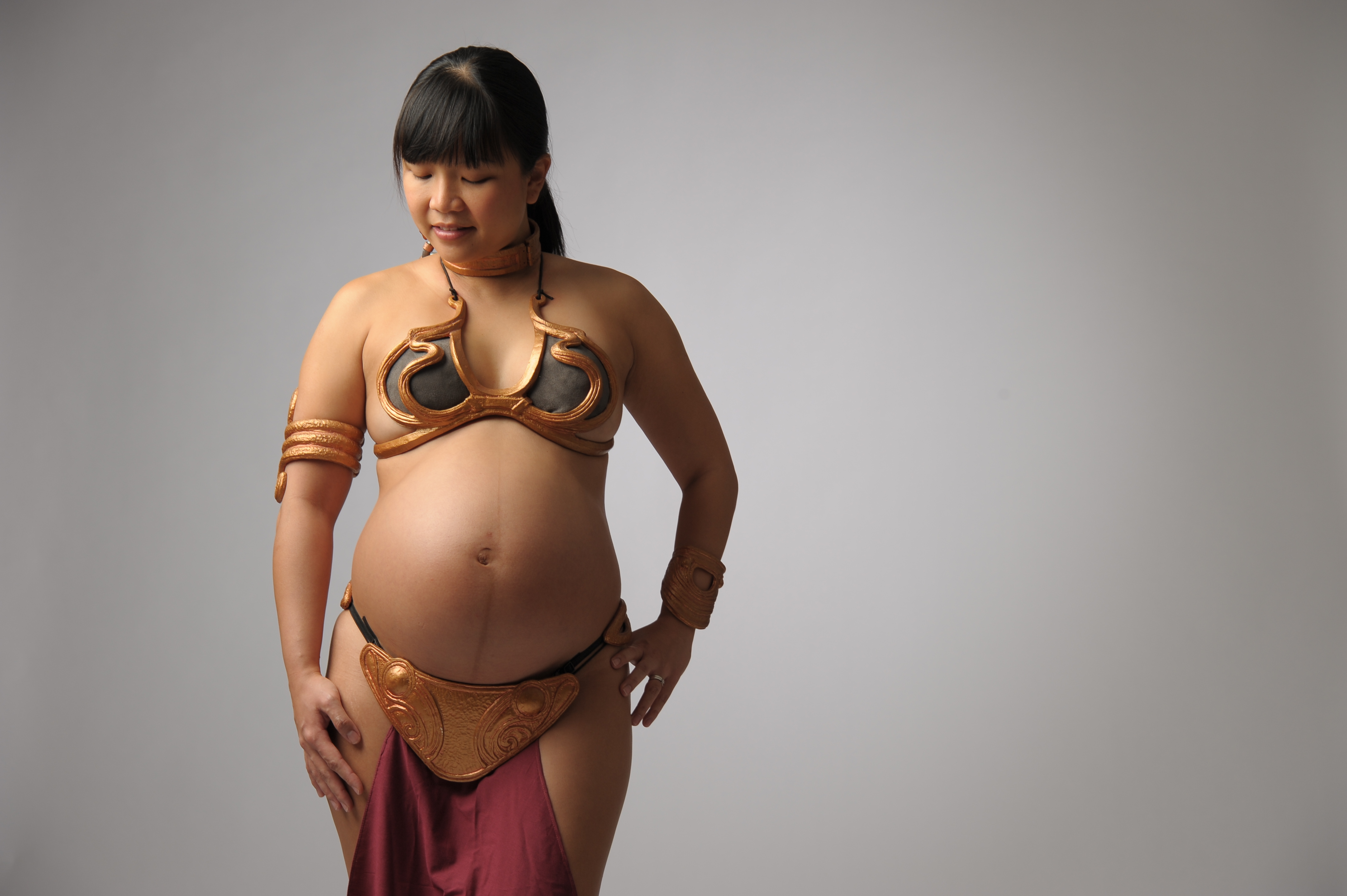 pregnant slave princess leia