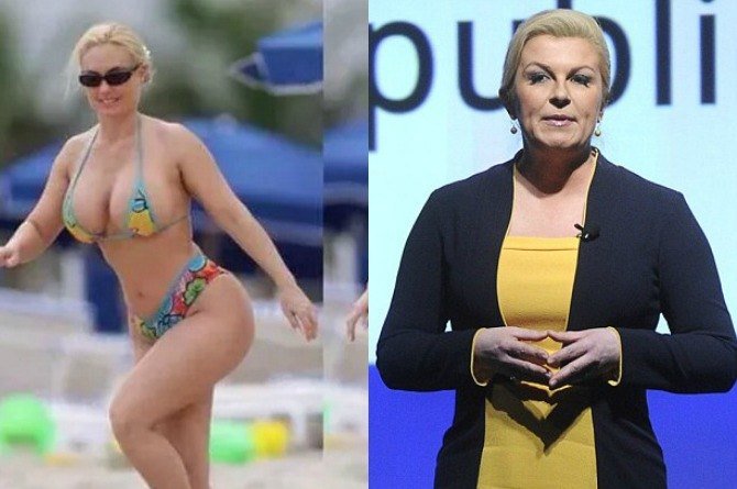 agus satriyono recommends President Of Croatia In Bikini