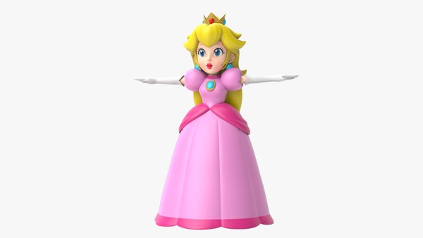 donna roush recommends princess peach 3d model pic