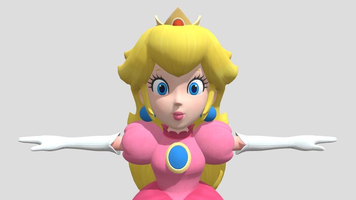 bethany hampton recommends princess peach 3d model pic