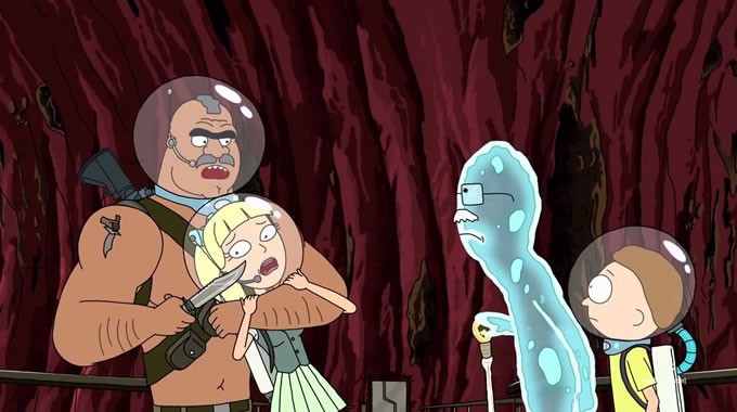 Best of Puffy vagina rick and morty