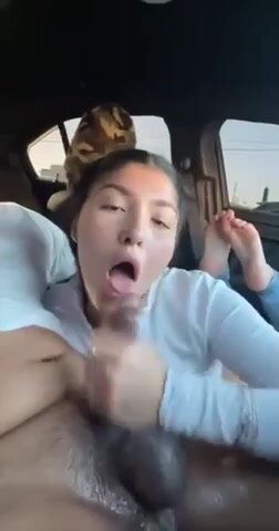 Best of Road head cum in mouth