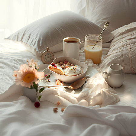 alexander ville recommends romantic breakfast in bed pictures pic