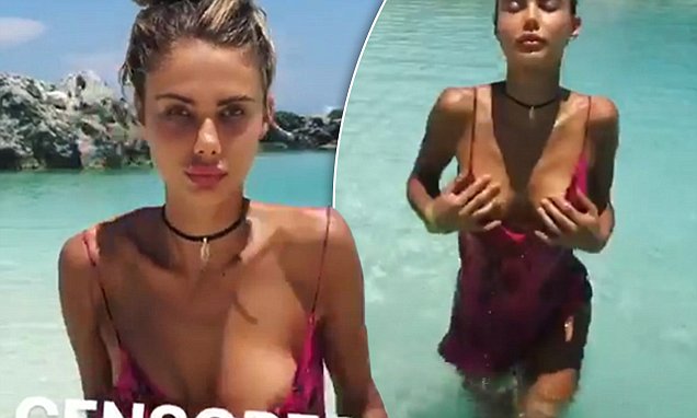 dennis carrera recommends sahara ray boob job pic