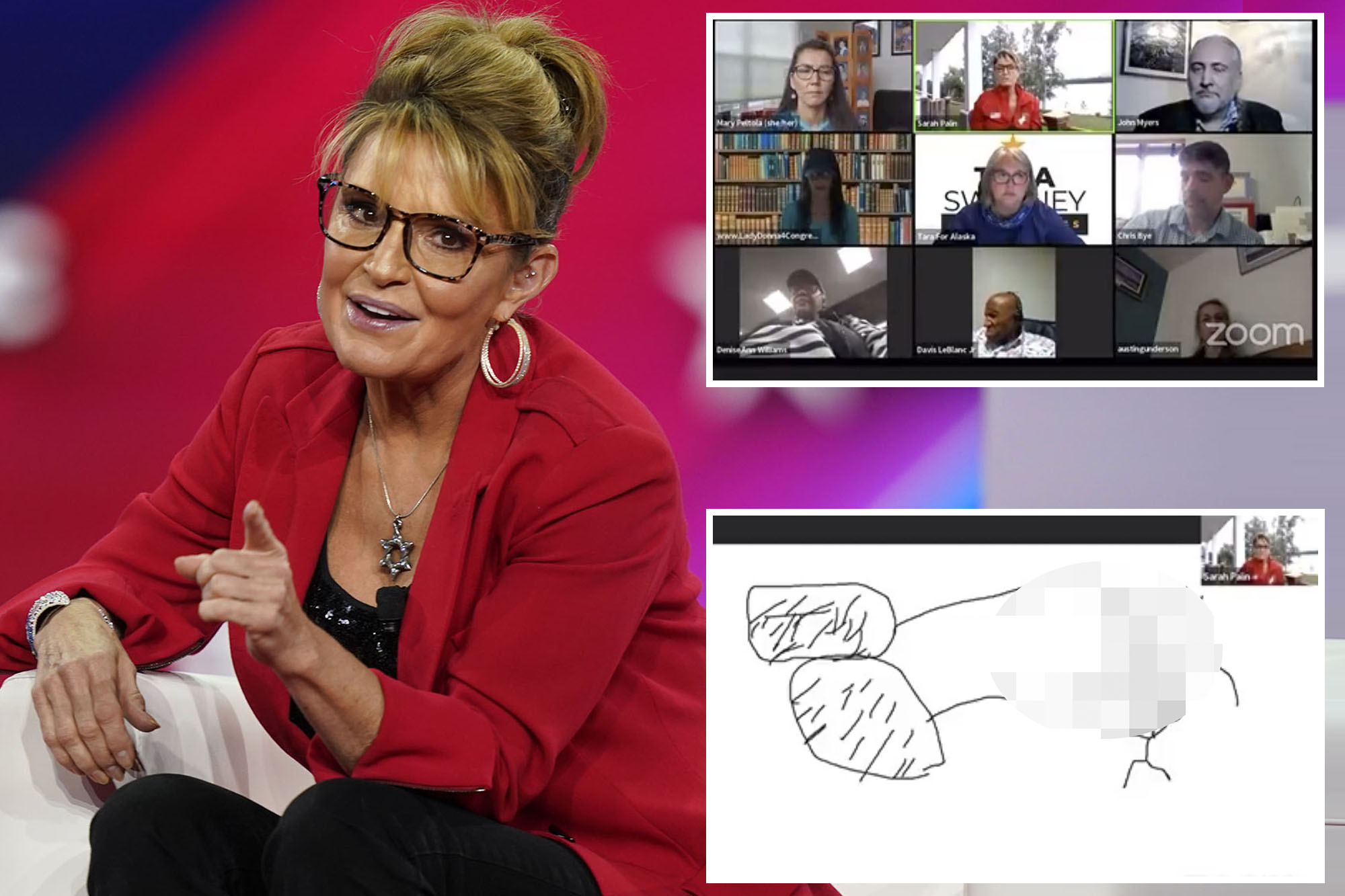 abbie lennox recommends Sarah Palin Nipple Slip