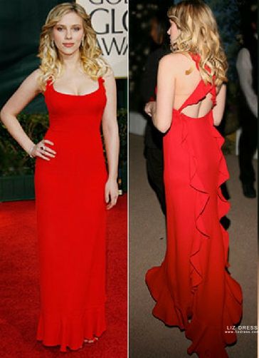aaron lassiter recommends Scarlett Johansson In A Red Dress