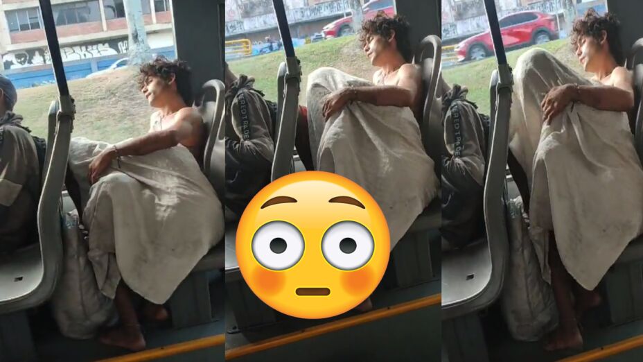 sexo en el autobus