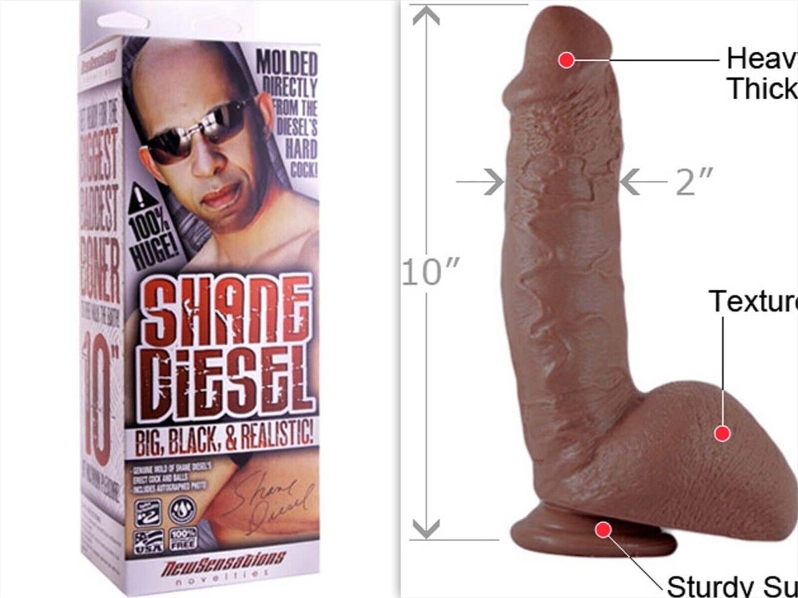 dorothy negri recommends shane diesel dick size pic