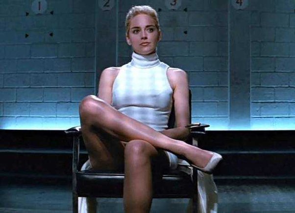 Best of Sharon stone basic instinct upskirt