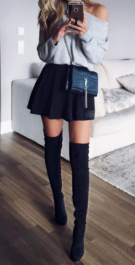awalhosain ridoy recommends short skirts and boots tumblr pic