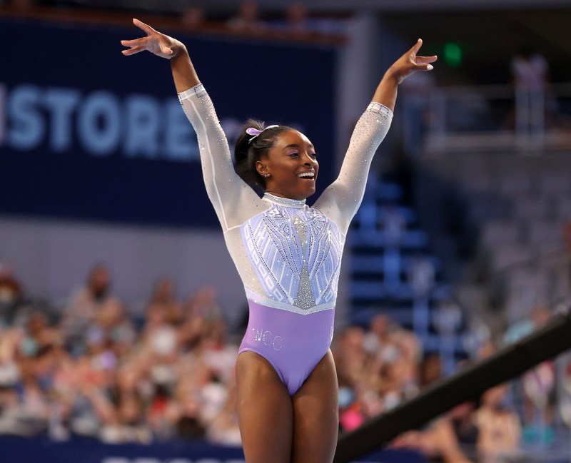 denise limon recommends Simone Biles Camel Toe