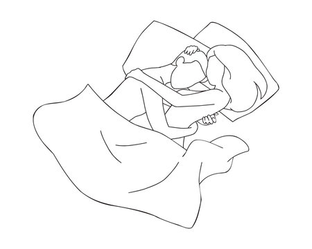 abby longhurst share sketches of couples in bed photos