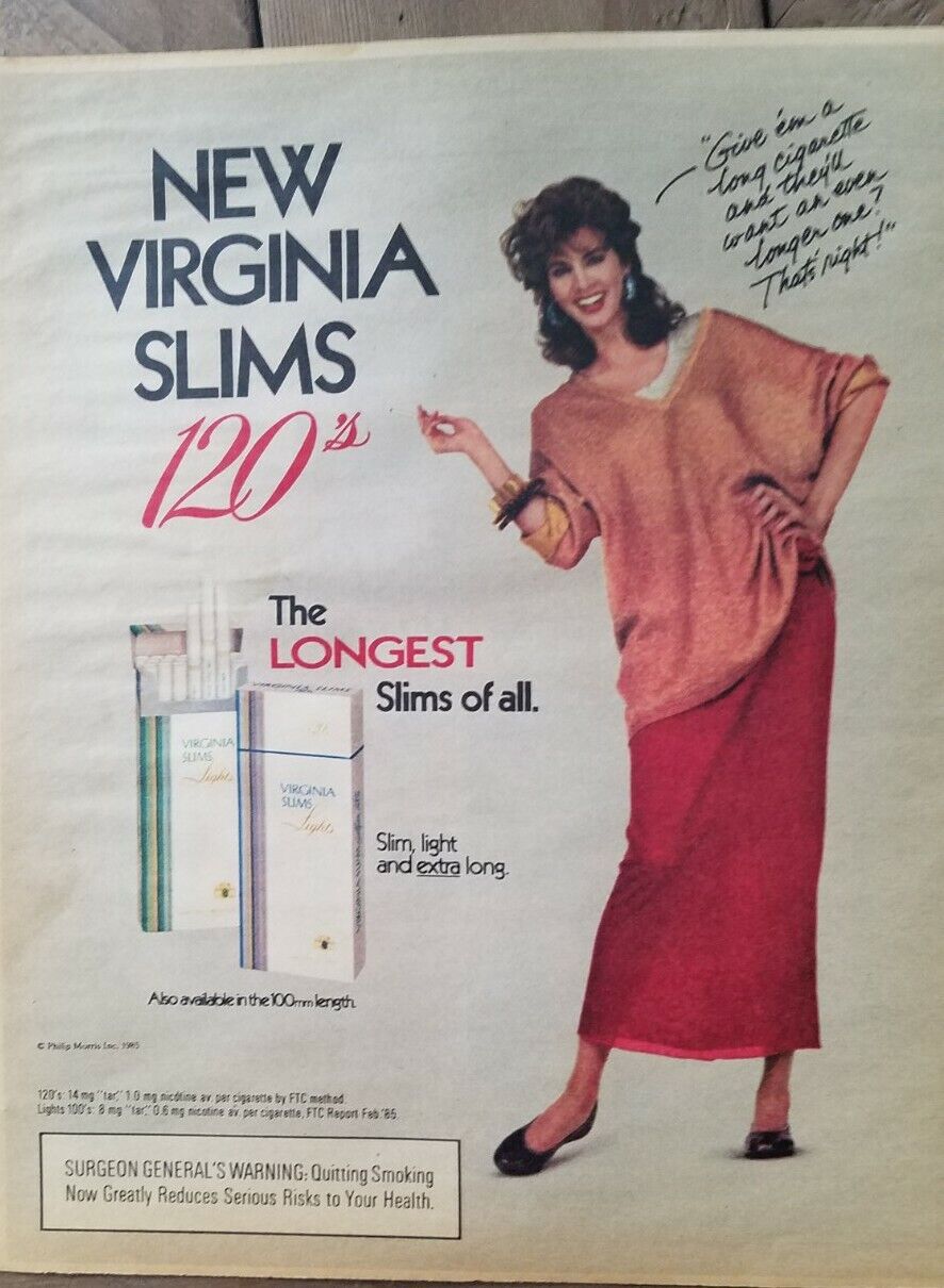 damien singh recommends Smoking Virginia Slims 120s