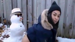 amanda rozanski share teen gets fucked by snowman photos