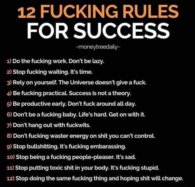 brooke mccaffery recommends The 12 Fucking Steps