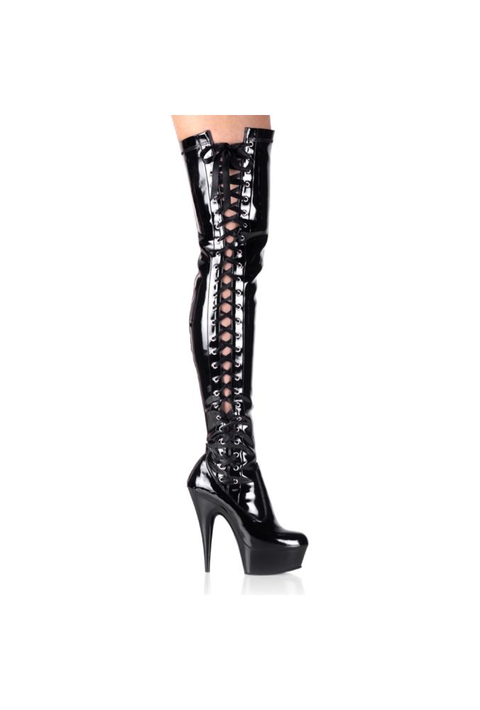 christine prater add photo thigh high stripper boots