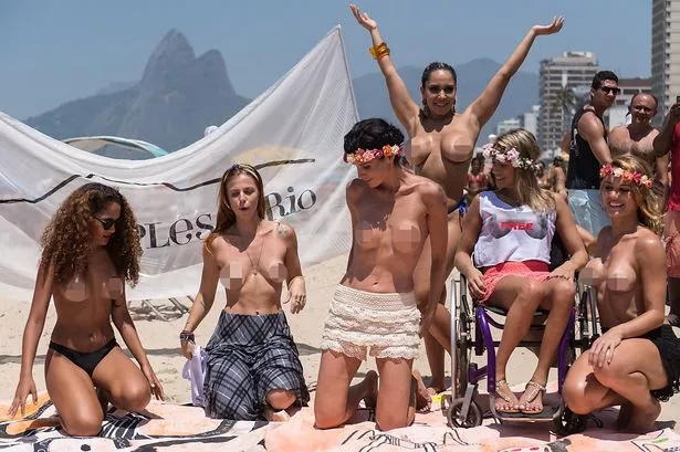 bailey eddy recommends topless beaches in brazil pic