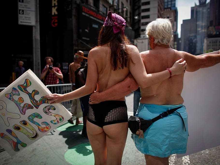 topless day in new york