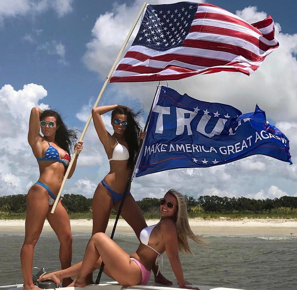 brittney steeves share trump bikini girls photos