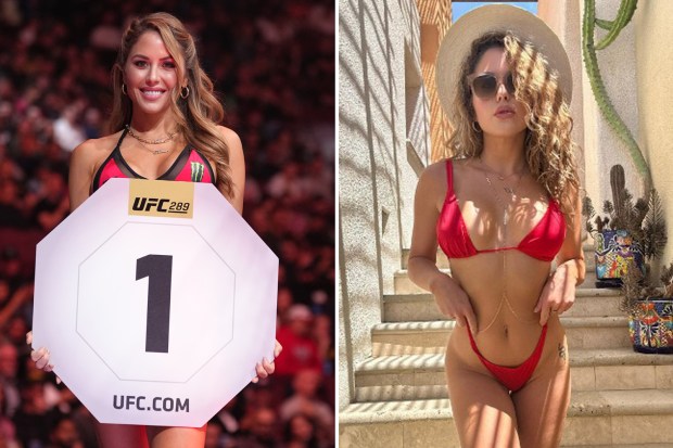 ufc octagon girl nude