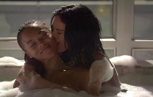 cameron flora share wet and wild lesbian photos