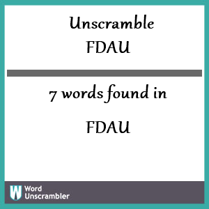 cathy mutter recommends What Does Fdau Mean