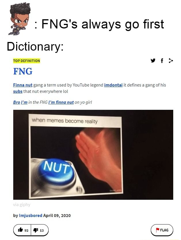 What Does Finna Nut Mean ukraine anal