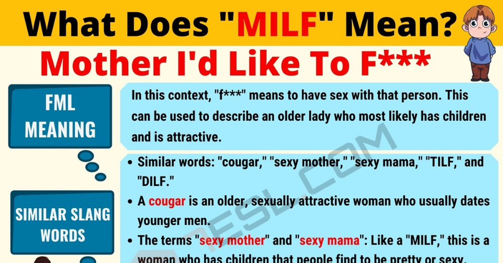 austin smith ford recommends what does milf mean in porn pic