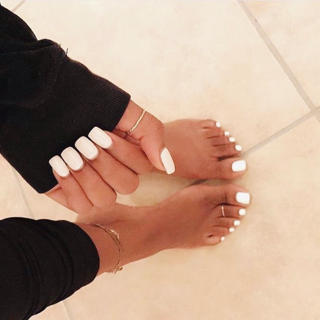 ann malig recommends What Does White Toes Mean