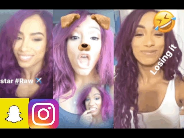 Best of What is sasha banks snapchat