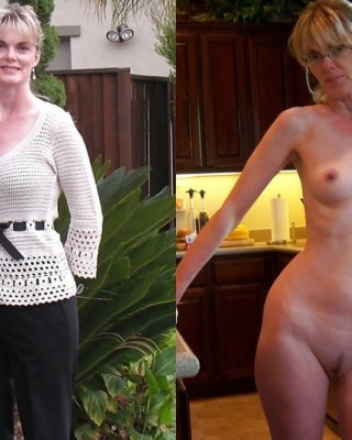 wife dressed and nude