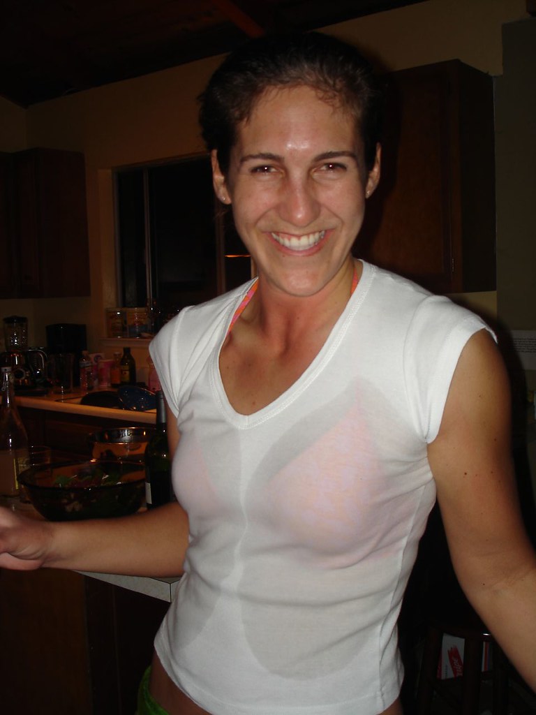 wife wet tshirt contest