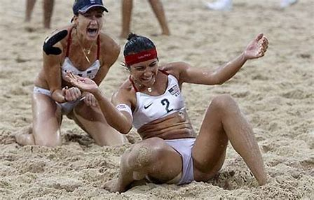 Womens Beach Volleyball Oops of sturgis