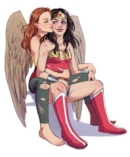 catherine callahan recommends wonder woman x hawkgirl pic