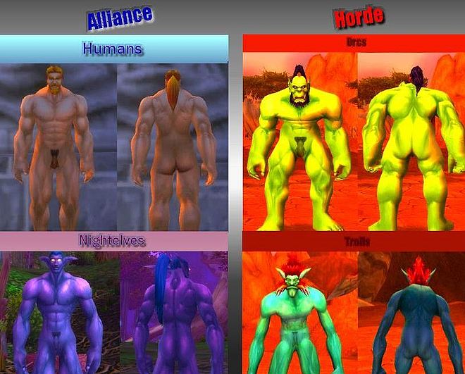 World Of Warcraft Nude Patch plays examples