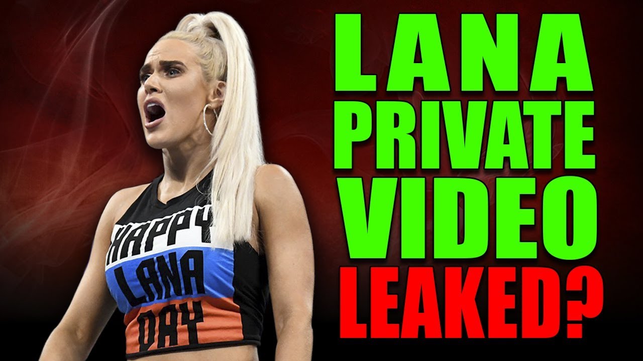 wwe lana leaked video