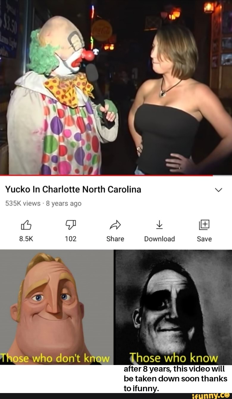 burt bergida recommends youtube yucko the clown pic